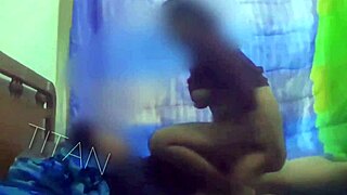 Cheating wife gets fucked and cumshot on enormous tits