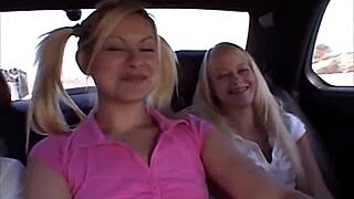 Milton Twins Undressed And Fingered By Lesbian Teen 18+ With Small Tits