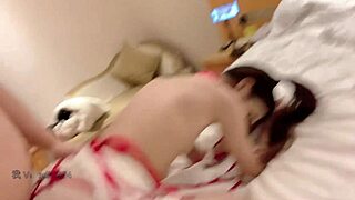 Sexy Chinese Net Idol in Lingerie Meets Fan for Action. Raw Encounter Unfolds.