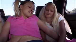 Milton Twins Undressed And Fingered By Lesbian Teen 18+ With Small Tits