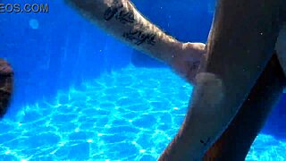 I love penetrating this exuberant milf underwater.