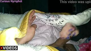 Good morning blowjob from blonde wife in doggystyle