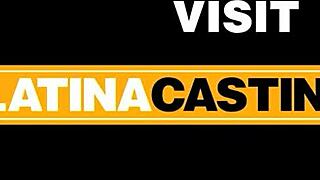 Prudish Latina Hungry for Cock and Facial Cumshot Gets Role in Casting as Whore of the Century - Lia Ponce