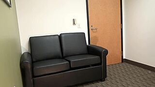 carrie b shows small tits in casting