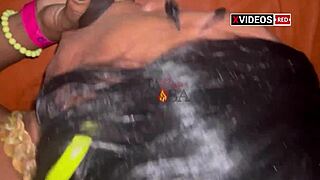 Latina teen girlfriend warns against creampie during intense assfucking