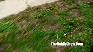 Petite Redbone Strips And Fucks Monster Cock In Ghetto