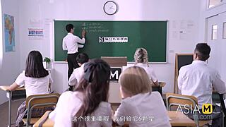 Shen Na Na's Summer Exam Turns Pussy Licking Orgasm