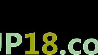 massage babe performs exclusive handjob and blowjob in retro blue film