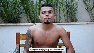 Novinho Intensely Fucks In Orgy With Cafuzos, Taking Big Black Cocks Bareback In Double Penetration 4some