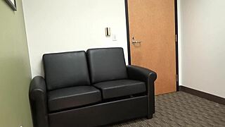 carrie b shows small tits in casting