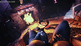 dmc night before christmas with monster anal and futanari action