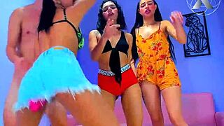 In this sex tape, little whores line up to suck my dick in an orgy.