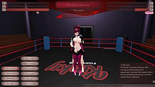 bunnygirl battles in wrestling hentai game episode one on the ring