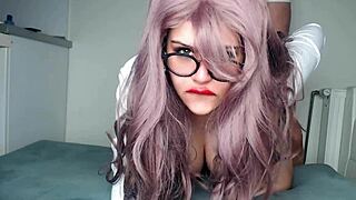 the story of fucking a horny teen babe bent over in doggystyle