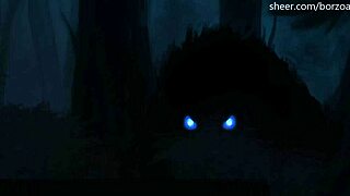 In Wal 17, the wolf spotted Myrtle's big tits and tried to eat them