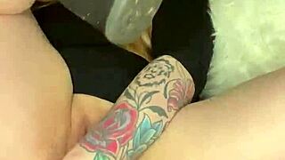 milf uses vibrator and dildo in wet session