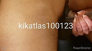 Hotwife gets a massage threesome with her husband and big black cock 😏