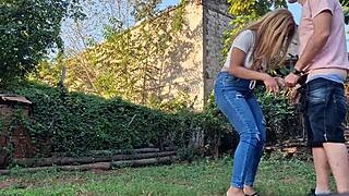 my neighbor sucks my dick on my land