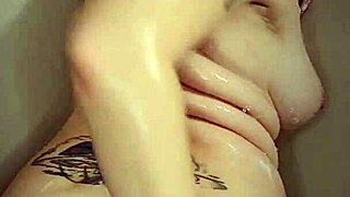 fucking in the shower just to soap up my tits and ass, feeling so pawg hot