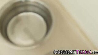 i made that bdsm teen slurps cum