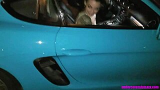 Teen Goth Stepdaughter Squirts Outdoor On Old Man