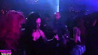 debora fantine's sizzling striptease at gauguin club in sp.