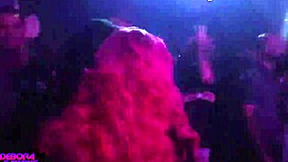 debora fantine's sizzling striptease at gauguin club in sp.