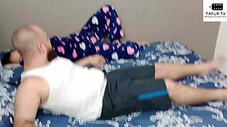 On a cold night, what better than a fuck with my stepmother?