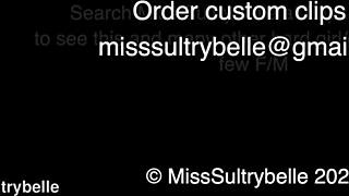 B says, Punish me with caning and oral in 4K.