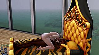 Blonde and Brunette Fuck Anal on Beach 5