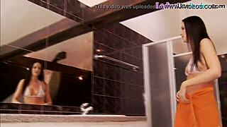 Domina watches sub peg in threesome!