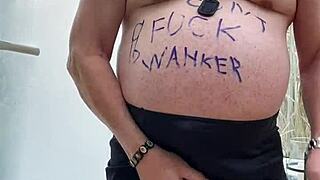 She's wearing stockings with suspenders