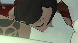 Saffron and Terra Cotta Dom Ruby in Yuri Sound Licking. Cartoon 3some Gets Wild! 😈