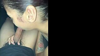 Getting fucked in the car off Hennessy!