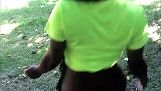 rock kardash dick workout in public cosplay with big black cock fetish