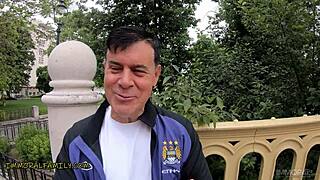 Mega Busty Teen Seduces Father-In-Law During Thunderstorm