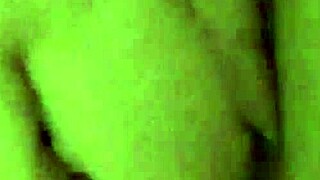 Fucking My Pierced Pussy in Crotchless Panties with Vibrator