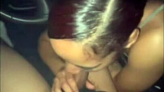 Getting fucked in the car off Hennessy!