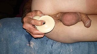 Monster Dildo Creampie For Horny Twink