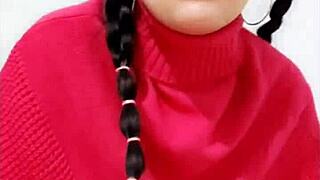 omg, this hot latina teen deepthroats cock so hard! 😍🔥