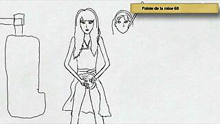 Art Academy Home Studio: Teen Girls Peeing Standing Up Part 2