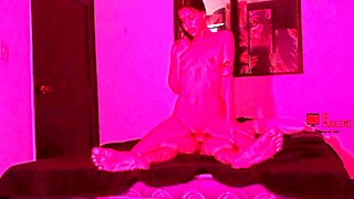 Waiting for stepbrother with a surprise