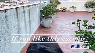 pornovatas - povnovatas, check this sexy mulata banging outdoors with victor bloom