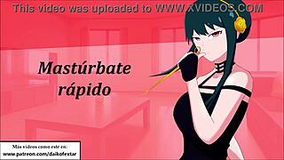 yor wants to practice sex with you in audio joi hentai