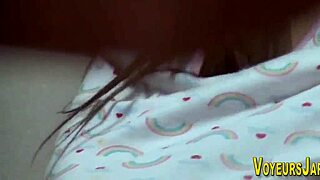 Who's watching this lingerie Asian babe in public?