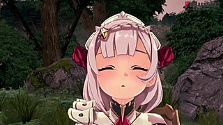 Noelle Gives Blowjob POV in Genshin Impact.