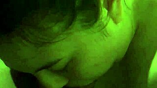 Submissive slut says, Swallow my cum from this big black cock.