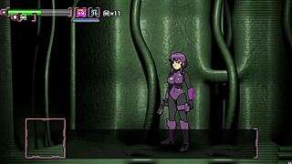 Big tits and double penetration in a wild alien gangbang