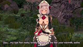 Noelle Gives Blowjob POV in Genshin Impact.