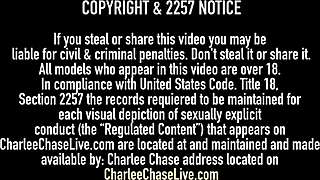 Cougar Charlee Chase gets attention from hard hubby